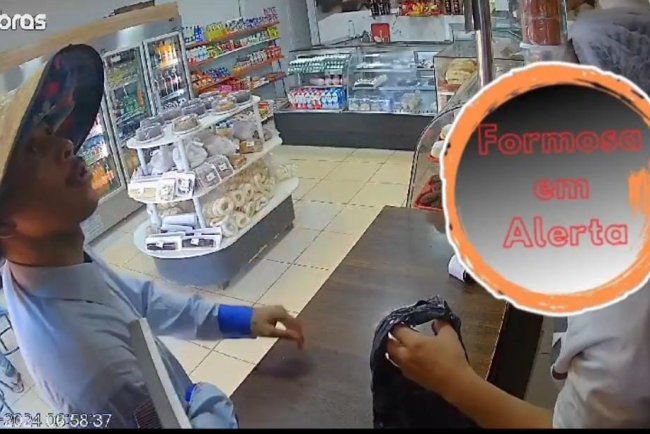 Ladrão rouba em padaria, troca tiros com a CPE de FORMOSA-GO, mas acaba morto em Planaltina GO.