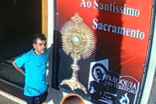 Ladrão entra na Paróquia de São Sebastião em Formosa-Go e furta dinheiro  do dízimo.