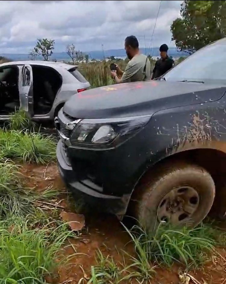 Três indivíduos são mortos após trocar tiros com a equipe da CPE no Jardim das Oliveiras em Águas Lindas de Goiás.