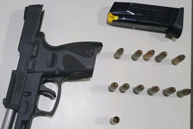 Durante confusão em Condomínio em Formosa-Go, militar do Exército  efetua disparo de arma de fogo e é conduzido pela  para delegacia.