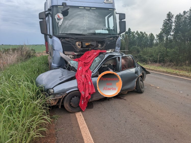 Grave acidente na Go-346, deixa vários mortos na tarde desta segunda-feira 23.