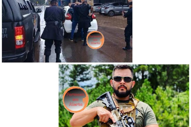 Polícia prende foragido acusado de participação no assassinato de Peixe .