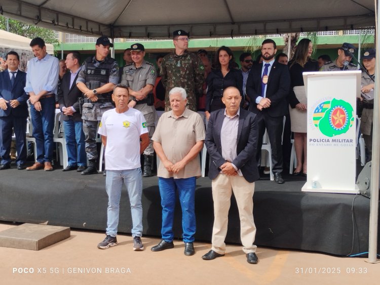 Lançamento da operação MAXIMUS em Formosa-Go, irá estender aos dez municípios  comandado pelo 11° CRPM .