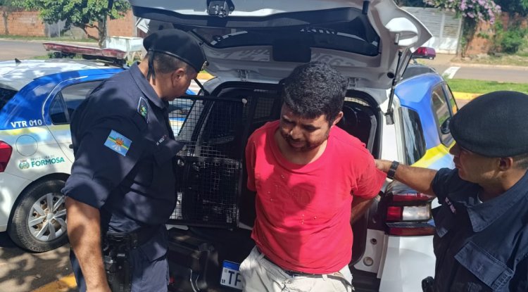 Homem armado invade escola para matar professor e é preso pela Guarda Municipal em Formosa-Go.