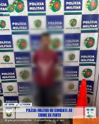 Após praticar furto em barbearia, indivíduo acabou sendo preso em flagrante pela Polícia Militar em Formosa-Go.