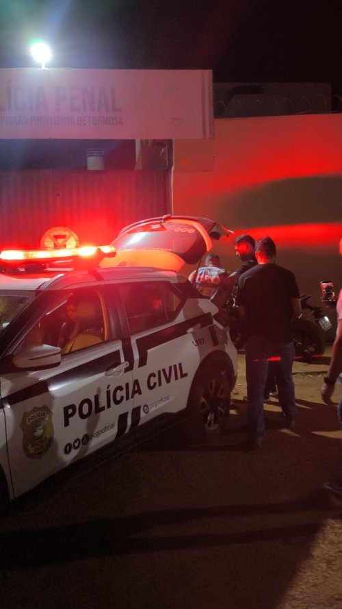 Casal é preso pela polícia civil em Formosa-Go.