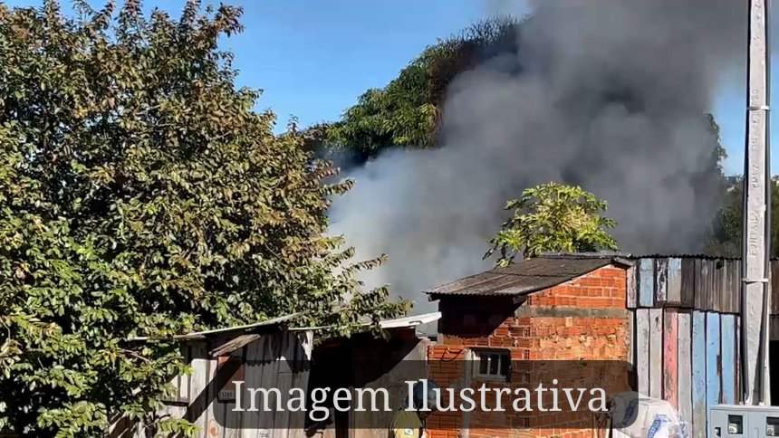 Por ciúmes homem tranca companheira dentro de banheiro e ateia fogo na residência em Formosa-Go.
