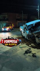 CAPOTAMENTO DEIXA HOMEM FERIDO EM FORMOSA