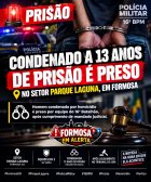 CONDENADO A 13 ANOS POR HOMICÍDIO É PRESO APÓS JULGAMENTO EM FORMOSA