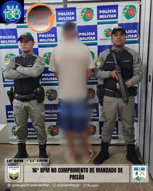 Cumprimento de mandado de prisão