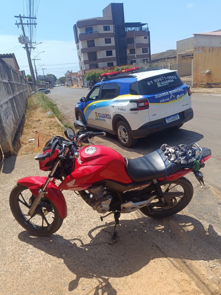 Adolescente é apreendido após fugir de abordagem policial em Formosa