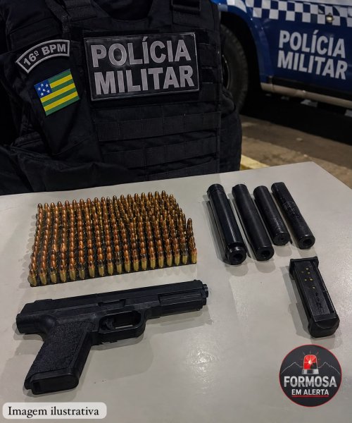 VIOLÊNCIA DOMÉSTICA E APREENSÃO DE MUNIÇÕES NO SETOR SUL, EM FORMOSA